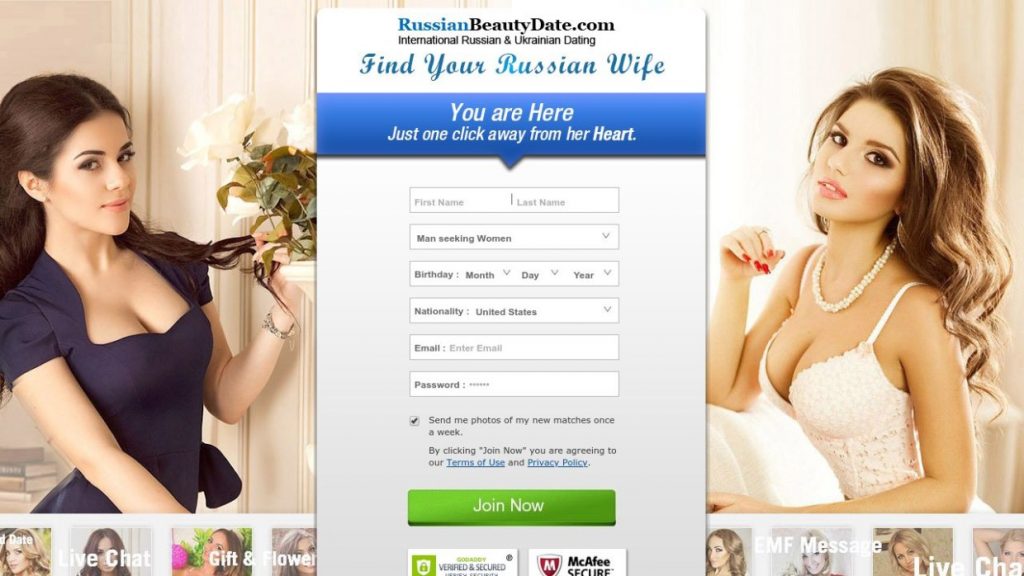 Russian Beauty Date Website